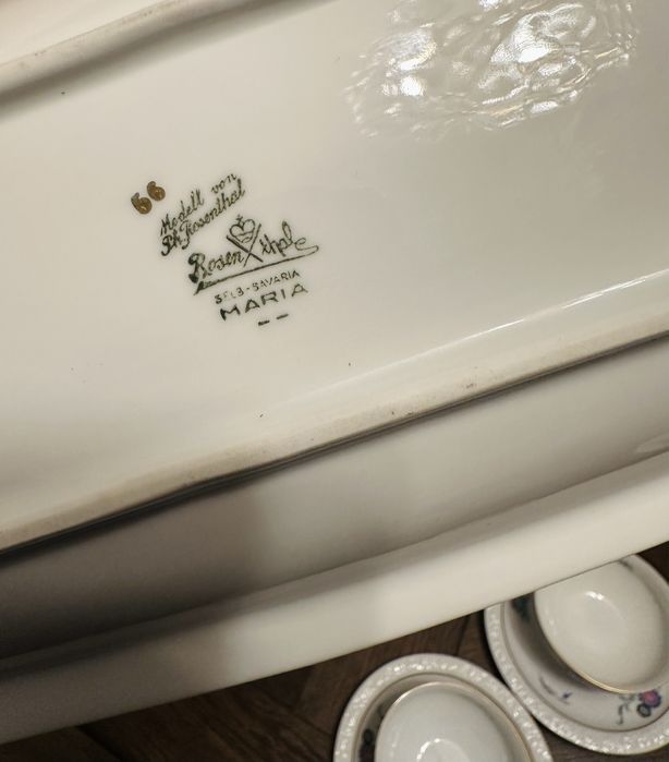 Model von Ph. Rosenthal Maria serwis komplet zestaw obiad śniadanie