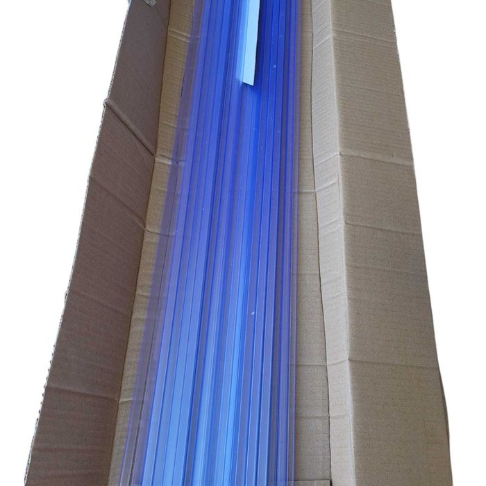 Perfis Plásticos Rígidos em PVC – Tiras de Acabamento 100mmx7mmx10mm