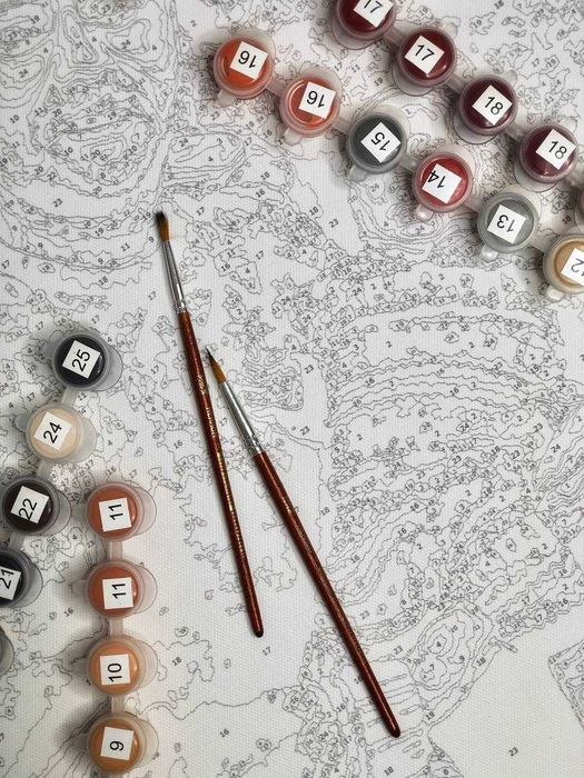 Картины по номерам за Вашим фото, Фотокартины по номерам на заказ