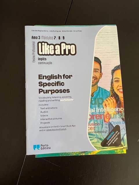 Conjunto Pedagógico - Inglês - Profissional - "like a Pro" - (M:7/8/9)