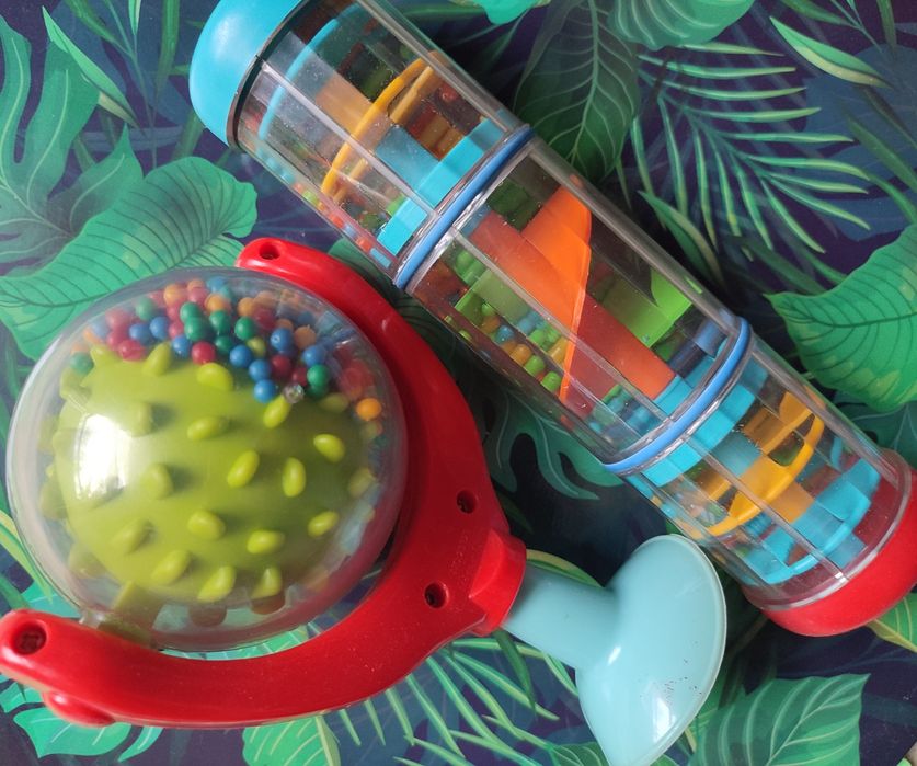 Grzechotki z kulkami Spirala+ kula