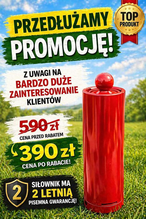 Siłownik hydrauliczny BRANDYS BBS przyczepa czeska 2 lata GWARANCJI!!
