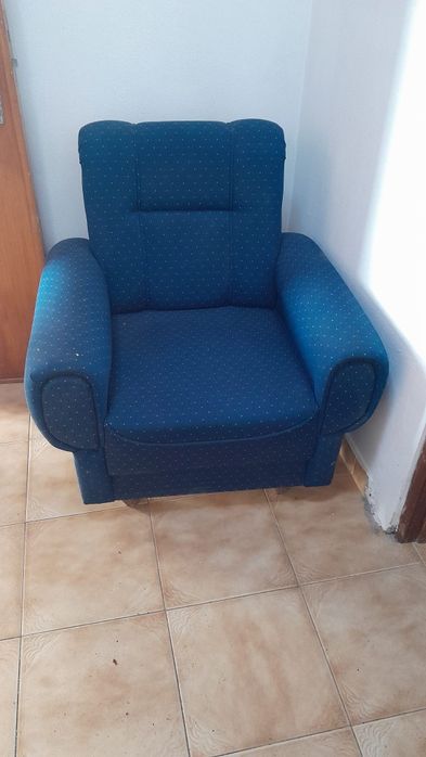 Conjunto Sofás Azuis