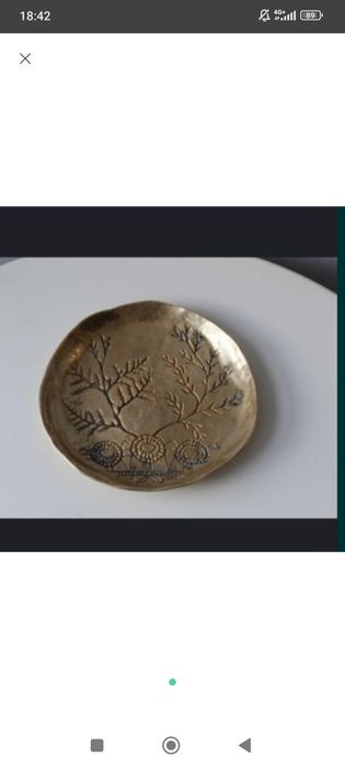 Бронзова (металева) фігурка дикого кабана;