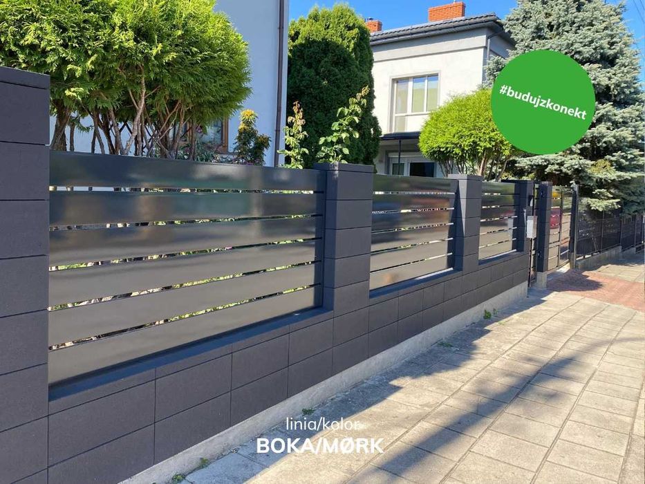 Ogrodzenie Boka Mild pustak ogrodzeniowy bloczek betonowy konekt dostawa gratis