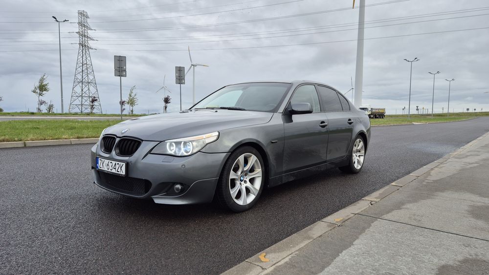 BMW E60 530d, 255 koni, Automat, Dynamic Drive, Active Steering