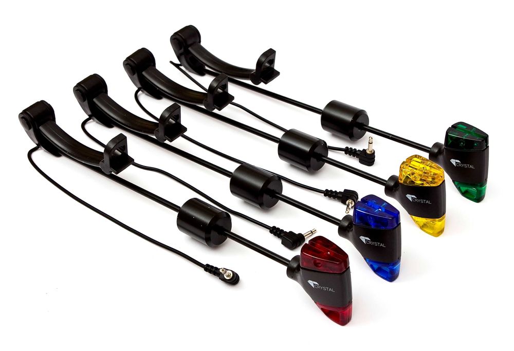 Swingery CRYSTAL x 4 Swinger. Kulkowe mocowanie żyłki. Model GM 010