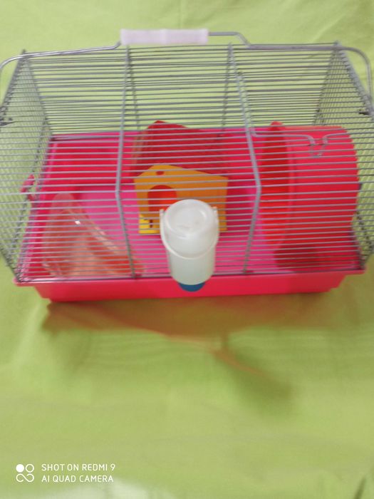 Gaiola para hamster + gaiola p ficheres ou papagaio etc.
