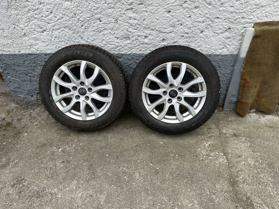 Sprzedam alufelgi z oponami DEBICA 205/60 R16
