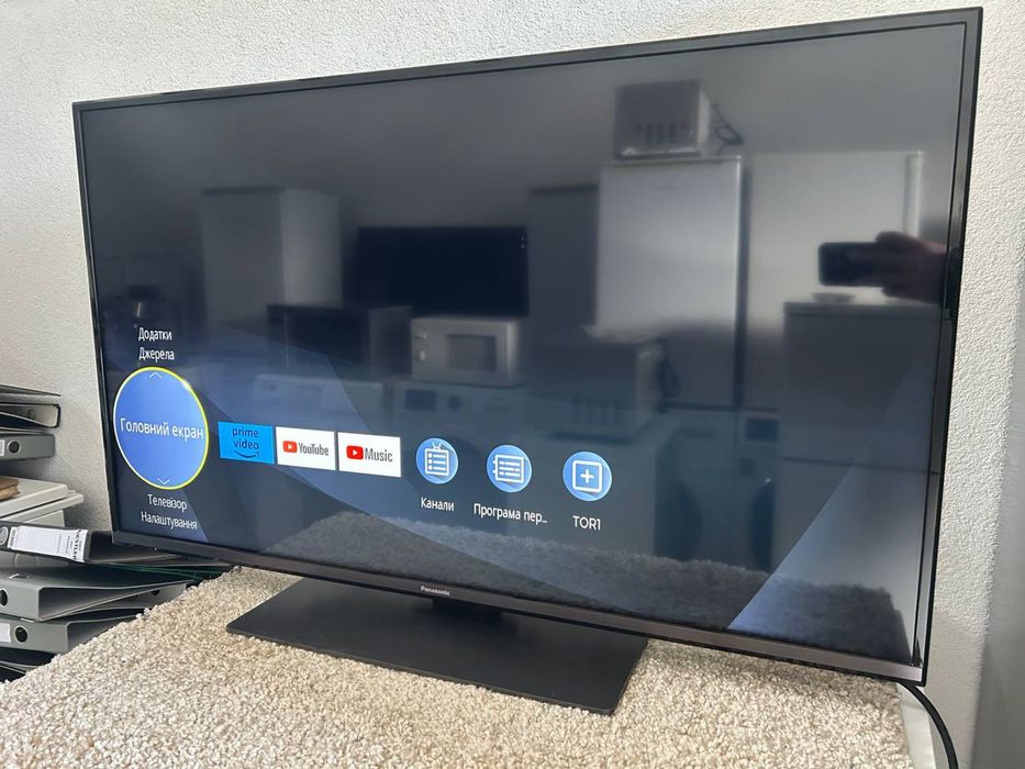 Телевізори 43 дюйми Panasonic, Toshiba, Telefunken  Smart TV, Youtube