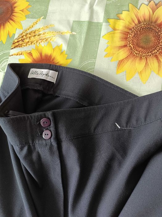 р 28 / 62-64 чорні штани великі батал довгі стрейчеві Ulla Popken