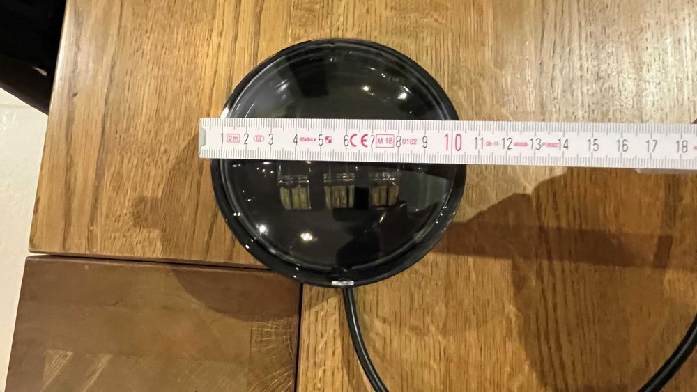 LED, lightbary 4,5" Harley Honda Suzuki Yamaha