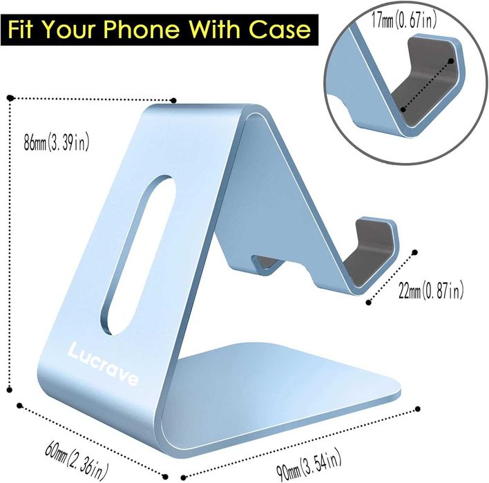 Stojak na telefon aluminiowy, kompatybilny, wygodny i stabilny !