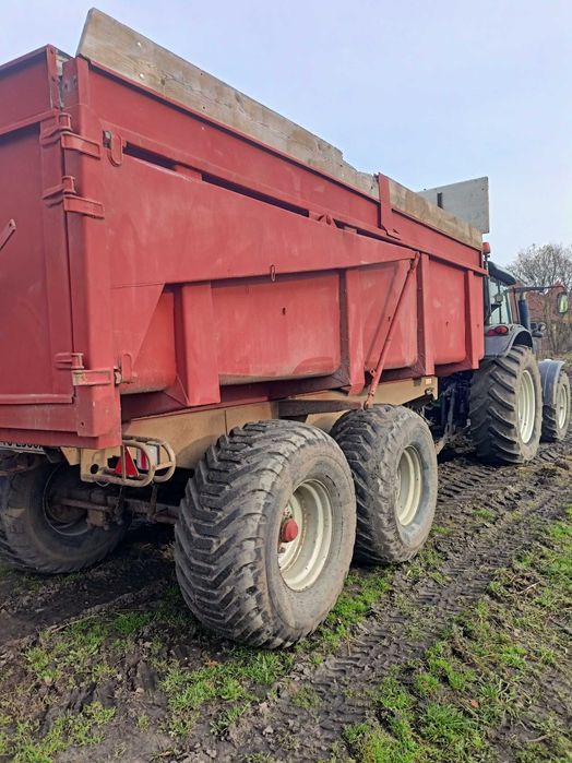 Przyczepa skorupa 12t wywrotka 14