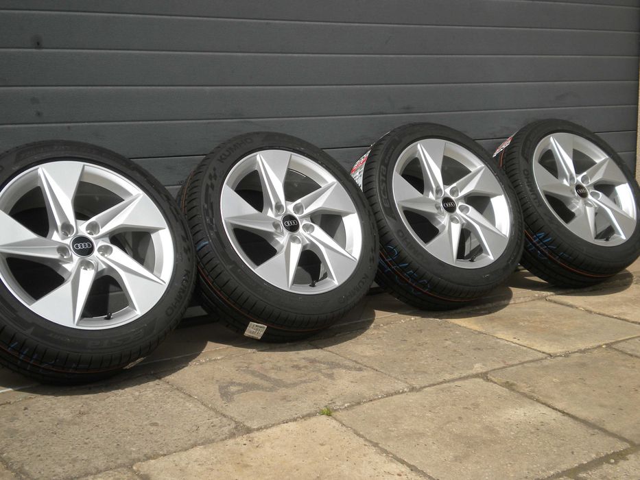 Nowe koła letnie alu 17 5x112 oryg AUDI A3 8Y 8V 8P 225/45r17 Kumho