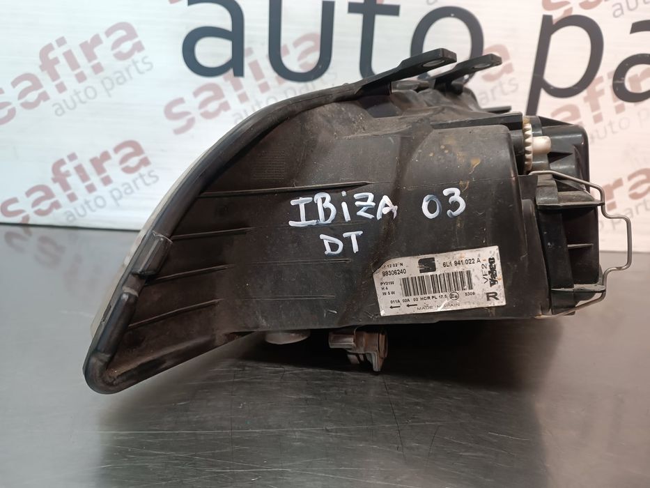 Ótica / Farol Direito SEAT IBIZA III - 6L1941022A