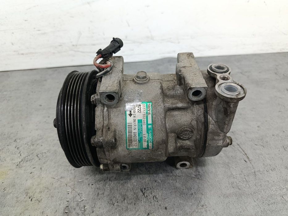 POMPA, SPRĘŻARKA KLIMATYZACJI ALFA ROMEO GT II 60653652 SD7V16  SANDEN 1.9