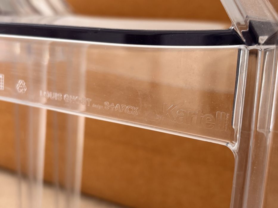 2 Cadeiras Kartell Louis Ghost originais (Philippe Starck)