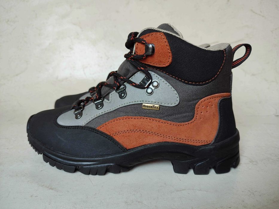 Черевики LYTOS HydorTex EU38 black-grey-orange трекінгові