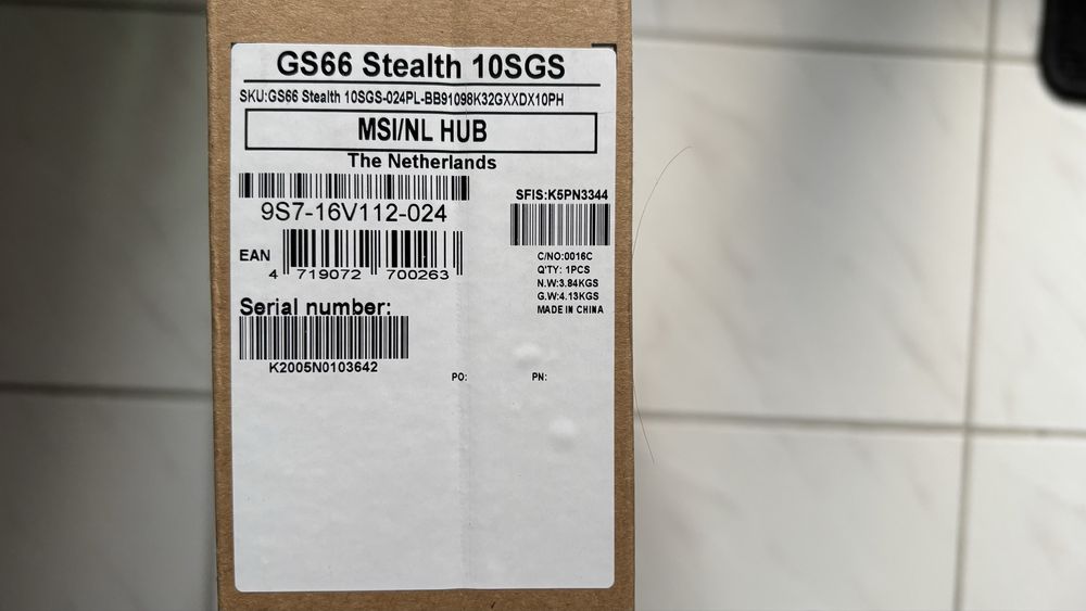 MSI GS66  Laptop gamingowy 2x2TB SSD 32GB RAM RTX2080