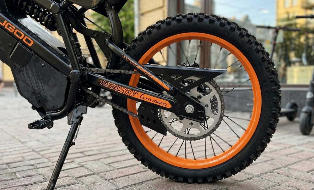 Електровпітбайк KUGOO Wish02 pro  — до 60 км/год / амортизатори / 2500Вт
