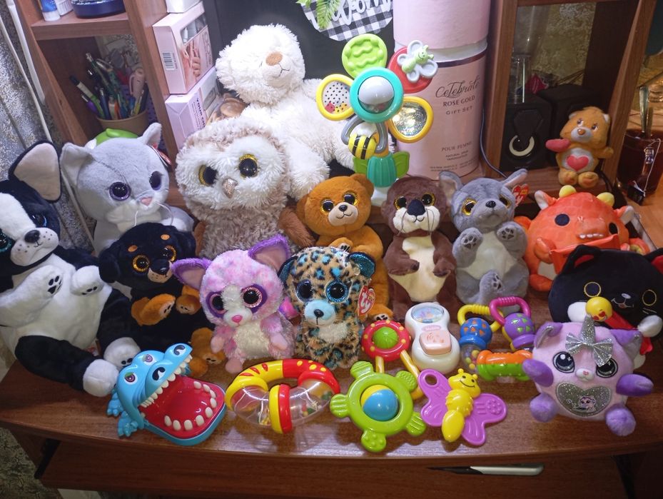 Мягкие игрушки глазастики