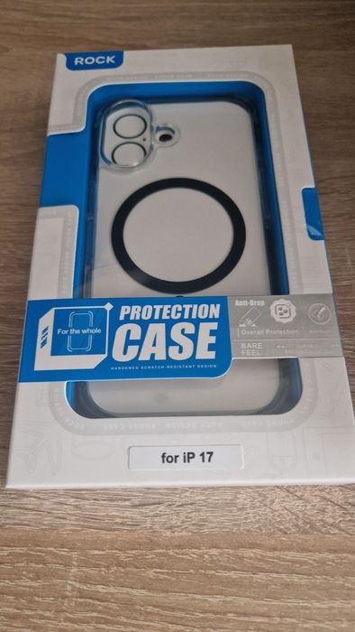 Case oryginalne Rock, Benks do Iphone 17 + Szkło 2,5D 9H GRATIS