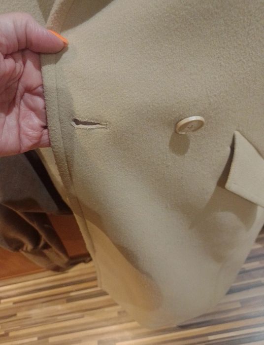 Płaszcz wełniany wiosna, jesień