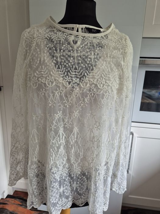 J.nowa bluzka damska koronkowa roz.36