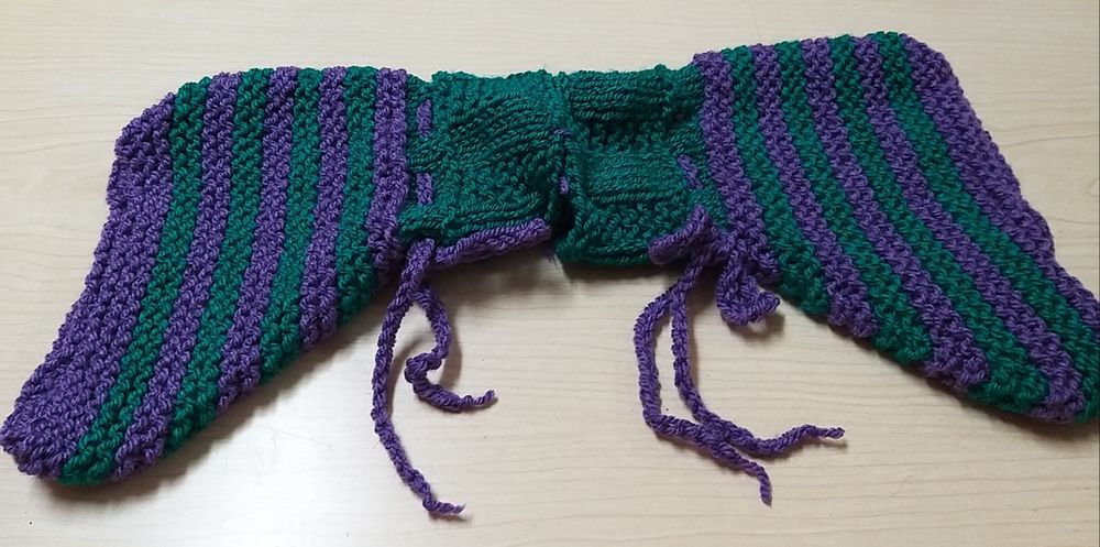 Botinhas à moda antiga.