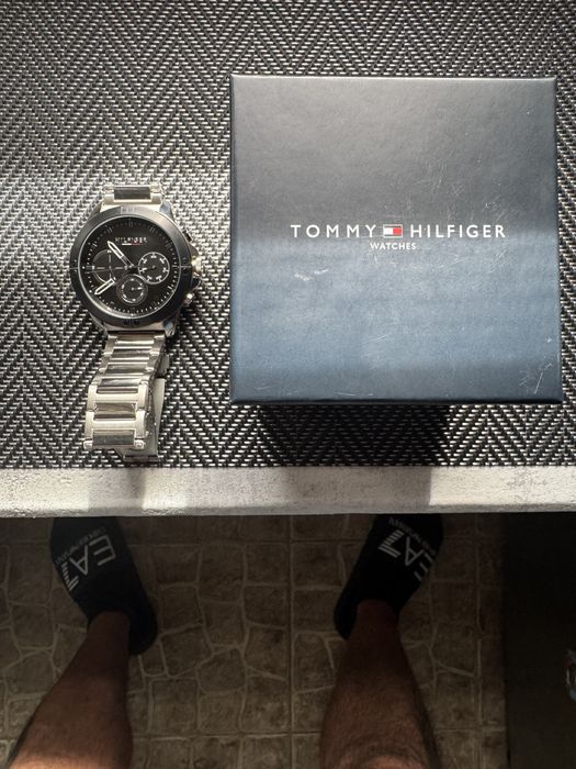 Meski zegarek Tommy Hilfiger na bransolecie