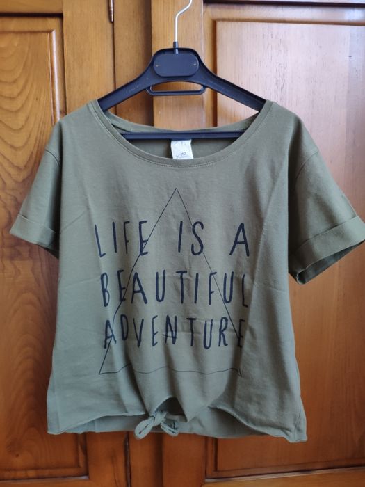 Crop top manga curta MO (novo)