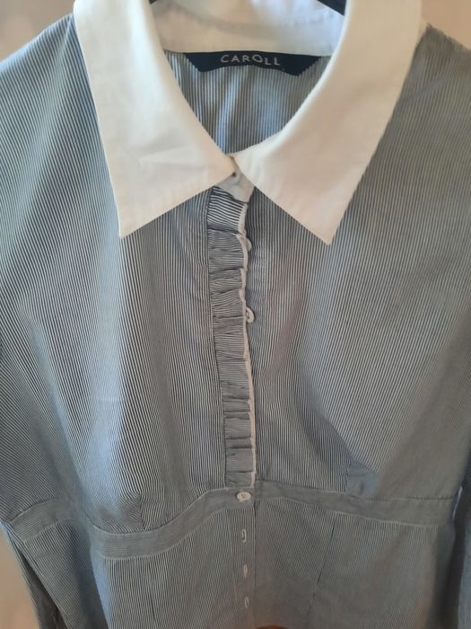 Camisa de risca Lacoste