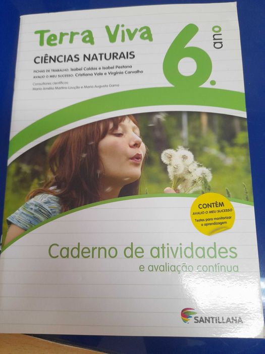 Cadernos de actividades 6 ano