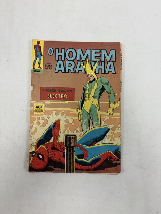 Livro BD O Homem Aranha Nº 61