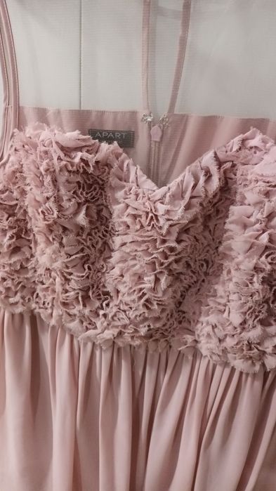 Vestido cerimonia cor de rosa