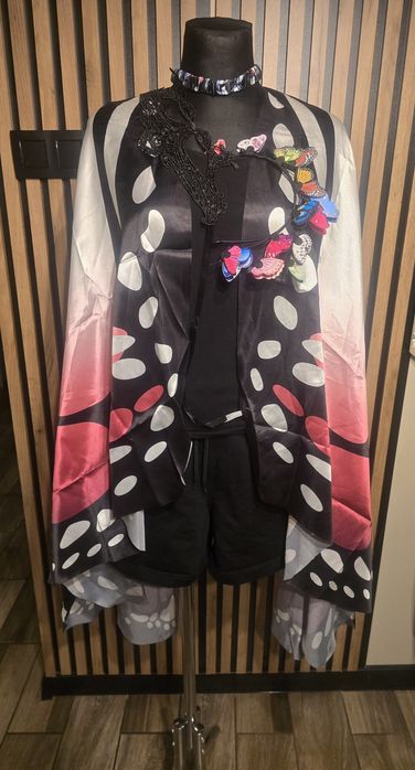 Skrzydła motyl strój przebranie karnawał