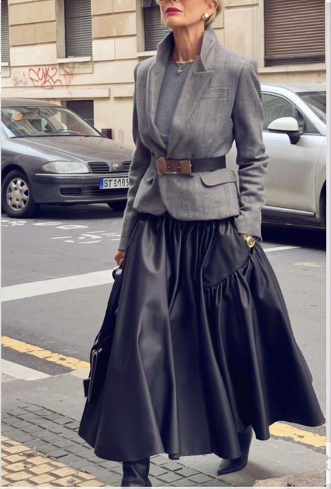 Спідниця із штучноі шкіри HM