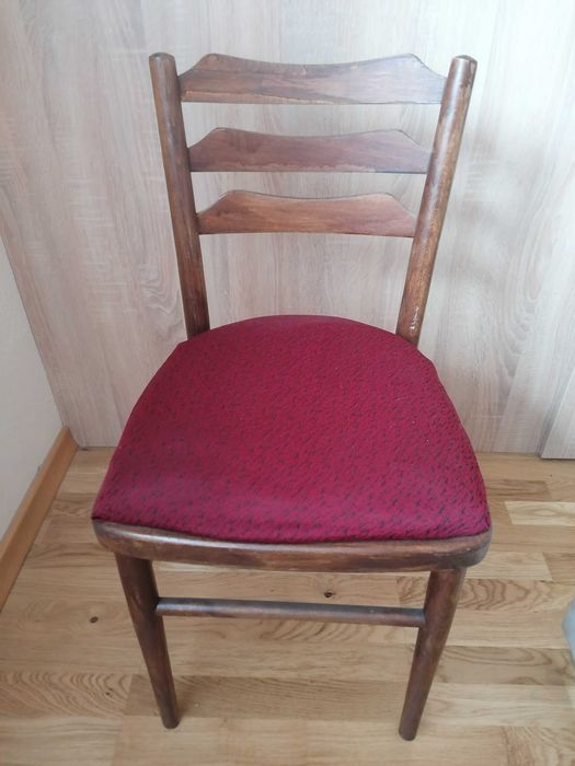 Krzesło drewniane PRL Radomsko