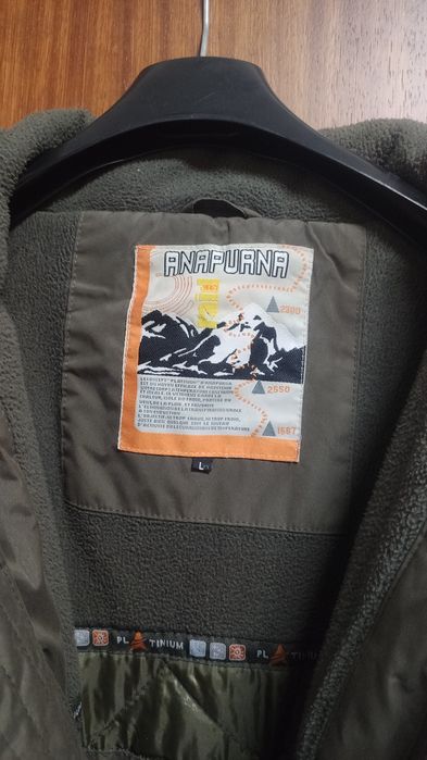 Casaco quente de montanha