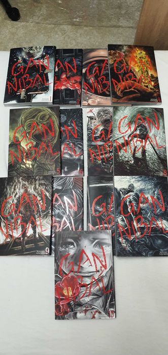 Manga Gannibal cały komplet 1-13 tomów