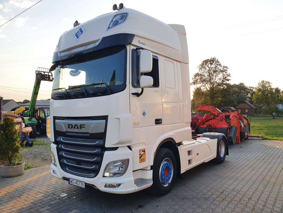 DAF XF 480 SSC Standard 2019 Rok Spoilery Klimatyzacja dachowa, nowy tachograf