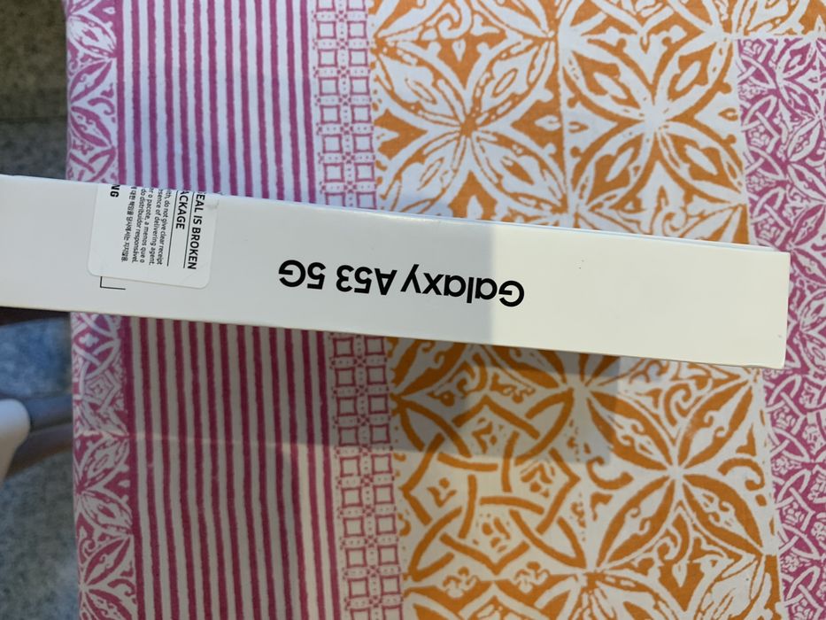 Samsung Galaxy A53 5G 128GB – NOVO / SELADO EM CAIXA