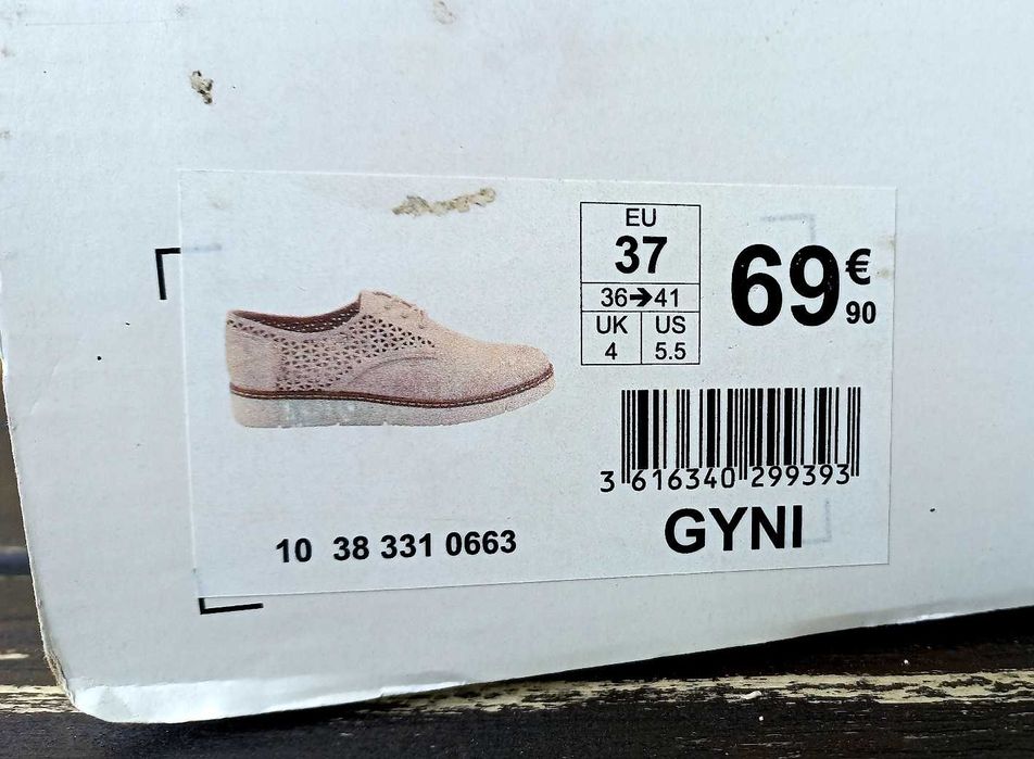 Buty damskie Eram (beżowe / 37)