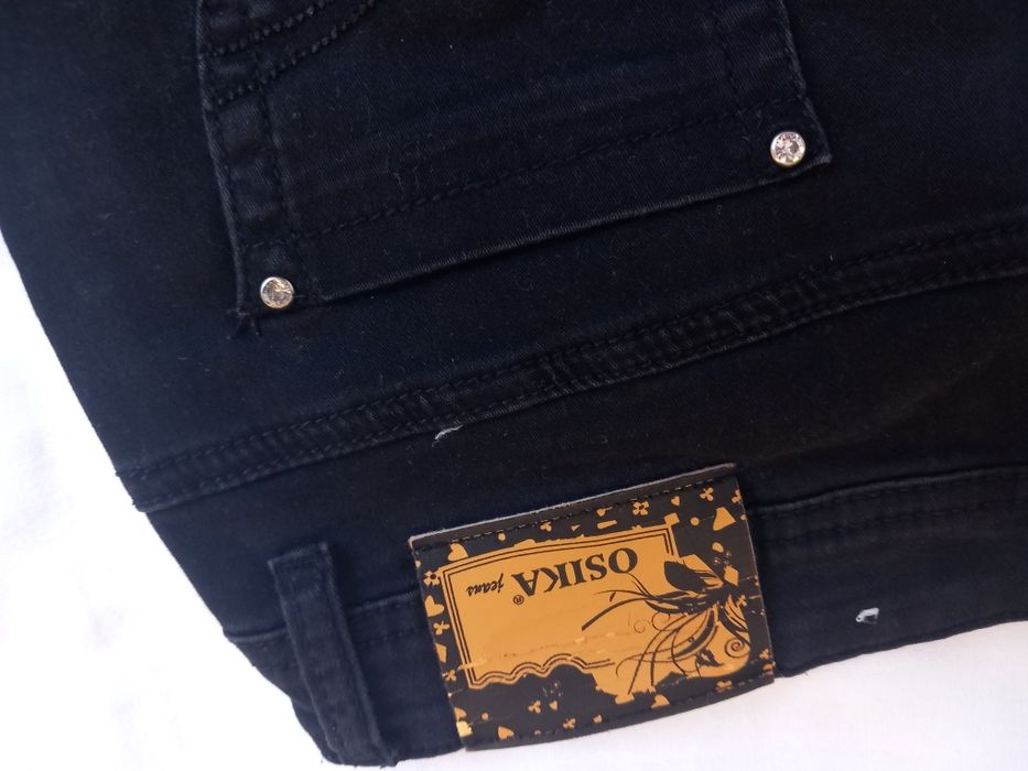 Skinny jeans czarne