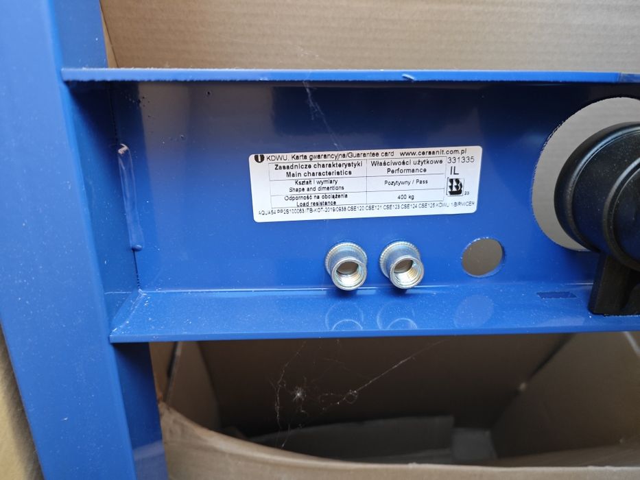 Stelaż podtynkowy Cersanit aqua 50 pneu typ slim