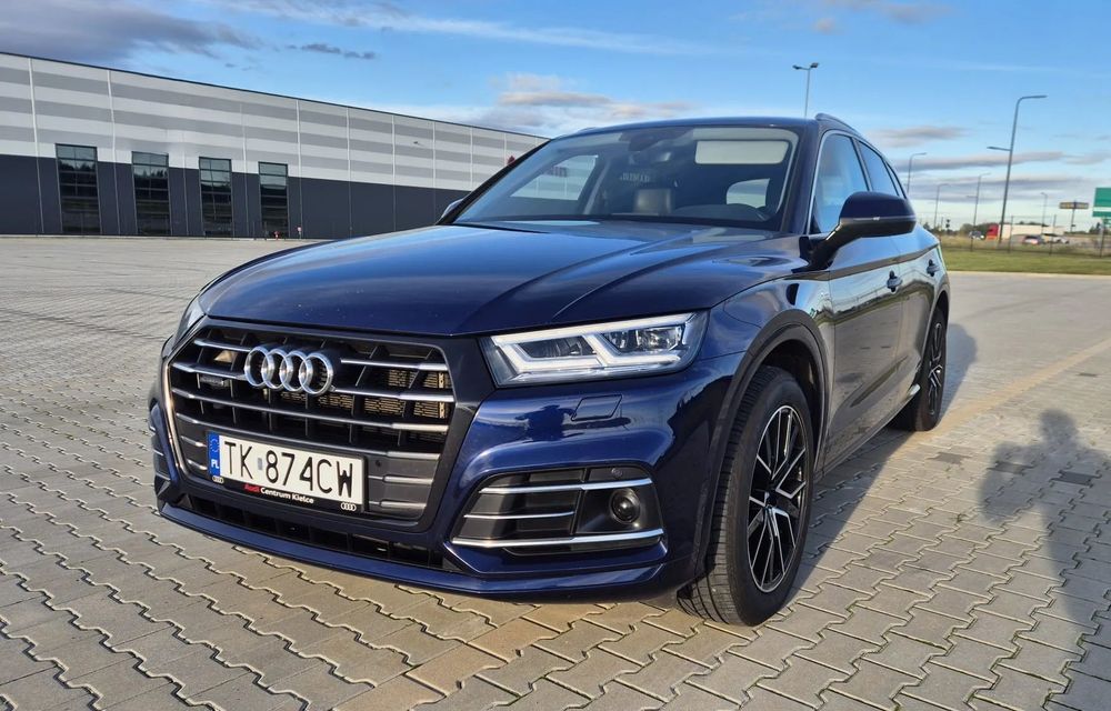 Audi Q5 Audi Q5 Cesja Plug-in hybrid Sline Matrix Pneumatyka Elekt. fot. Masaż