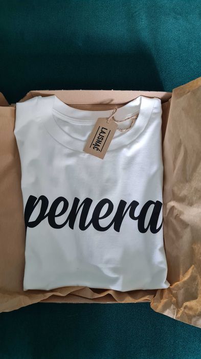 Limitowana koszulka „penera” - nowa z nadrukiem - S