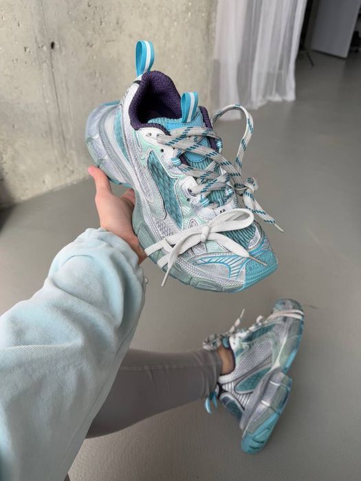 НОВИНКА! Balenciaga 3XL White / Blue 36 37 38 39 40 41 баленсіаґи сині