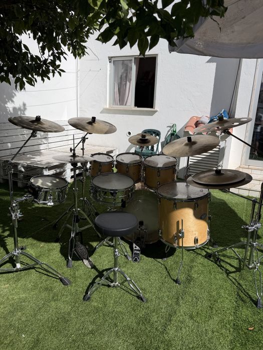 Pearl VBX – Bateria Profissional + Sabian HHX Evolution / Legacy